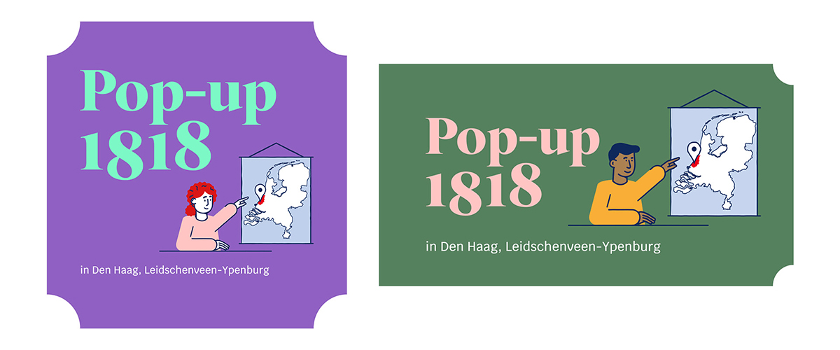 Voorbeeld Poppetjesgenerator Insta en LinkedIn